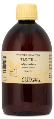 Miniatyrbild Crearome Kallpressad Tistelolja EKO, 500 ml