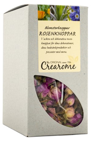Crearome Rosenblomsknoppar, Livsmedel - Crearome