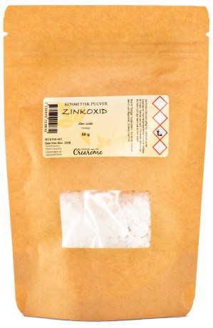 Crearome Zinkoxid pulver, Naturliga Oljor - Crearome