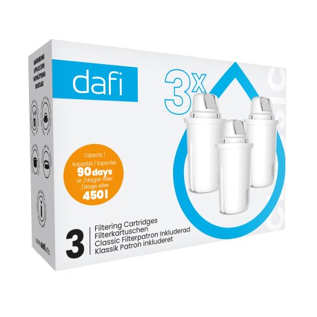 Miniatyrbild Dafi Classic Filterpatroner, 3-pack