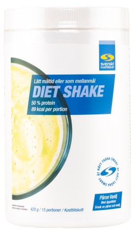 Miniatyrbild Diet Shake, P�ron & vanilj, 420 g