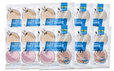 Miniatyrbild Diet Shake Portionsp�se, Jordgubb & banan, 10-pack