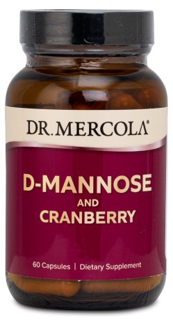 Miniatyrbild Dr Mercola D-Mannose and Cranberry, 60 kaps