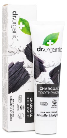 Miniatyrbild Dr Organic Aktivt Kol Tandkr�m , 100 ml
