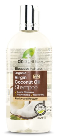 Miniatyrbild Dr Organic Kokosolja Virgin Schampo, 265 ml
