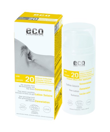 Eco Cosmetics Sollotion Goji SPF 20 - Eco Cosmetics