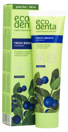 Miniatyrbild Ecodenta Expert Line Fresh Breath Toothpaste, Blueberry, 100 ml