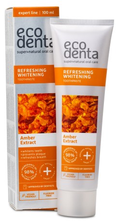 Miniatyrbild Ecodenta Expert Line Whitening Toothpaste, Amber, 100 ml