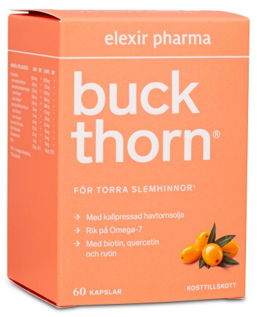 Miniatyrbild Elexir Pharma Buckthorn Kapslar, 60 kaps