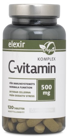 Miniatyrbild Elexir Pharma C-vitamin Komplex, 120 tabl