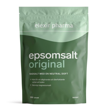 Miniatyrbild Elexir Pharma Epsomsalt, 1000 g