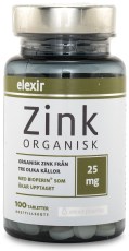 Elexir Pharma Organisk Zink