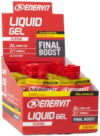 Miniatyrbild Enervit Sport Liquid, Citron, 18-pack