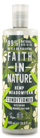 Faith in Nature Hemp & Meadowfoam Conditioner - Faith in Nature