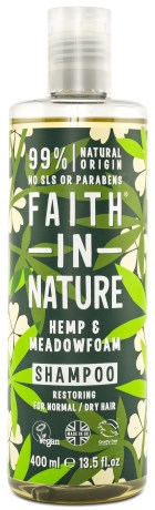 Faith in Nature Hemp & Meadowfoam Shampoo - Faith in Nature