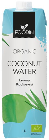 Miniatyrbild Foodin Coconut Water Organic 1L, Natural, 1000 ml