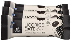 Miniatyrbild Foodin Licorice Date Bar, Orginal, 3-pack