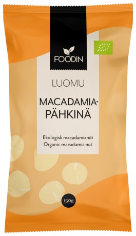 Miniatyrbild Foodin Macadamia EKO, 150 g