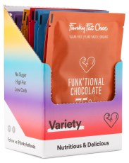 Funky Fat Foods Choklad Mix Pack 10 pack