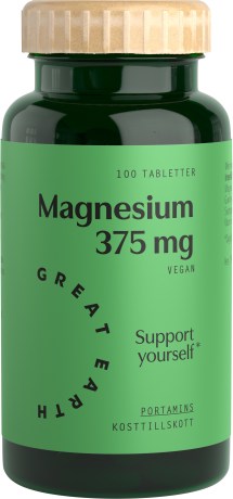 Miniatyrbild Great Earth Magnesium 375 mg, 100 tabl