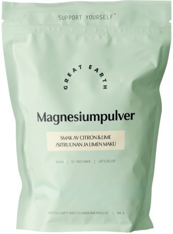 Miniatyrbild Great Earth Magnesiumpulver, 200 g