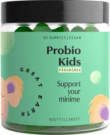 Miniatyrbild Great Earth Probio Kids, P�ron, 60 Gummies