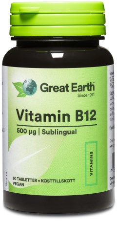 Great Earth Vitamin B12 - Great Earth