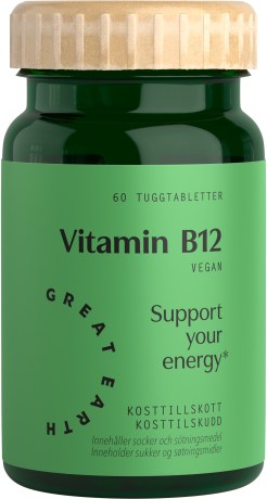 Miniatyrbild Great Earth Vitamin B12, 60 tabl