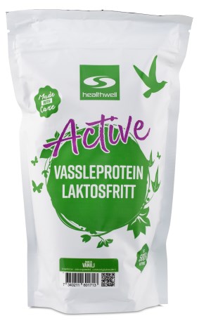 Healthwell Active Vassleprotein Laktosfritt, Livsmedel - Healthwell