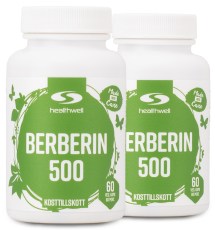 Miniatyrbild Healthwell Berberin 500, 120 kaps