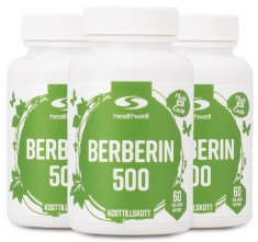 Miniatyrbild Healthwell Berberin 500, 180 kaps