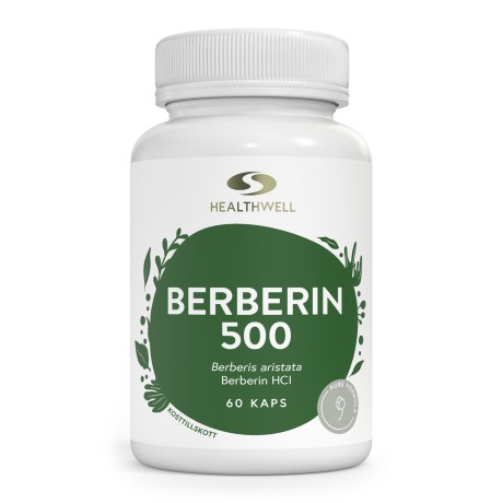 Miniatyrbild Healthwell Berberin 500, 60 kaps