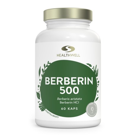 Miniatyrbild Healthwell Berberin 500, 60 kaps