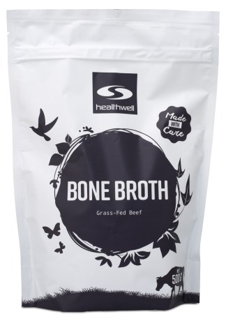 Miniatyrbild Healthwell Bone Broth Grass Fed, Naturell, 500 g