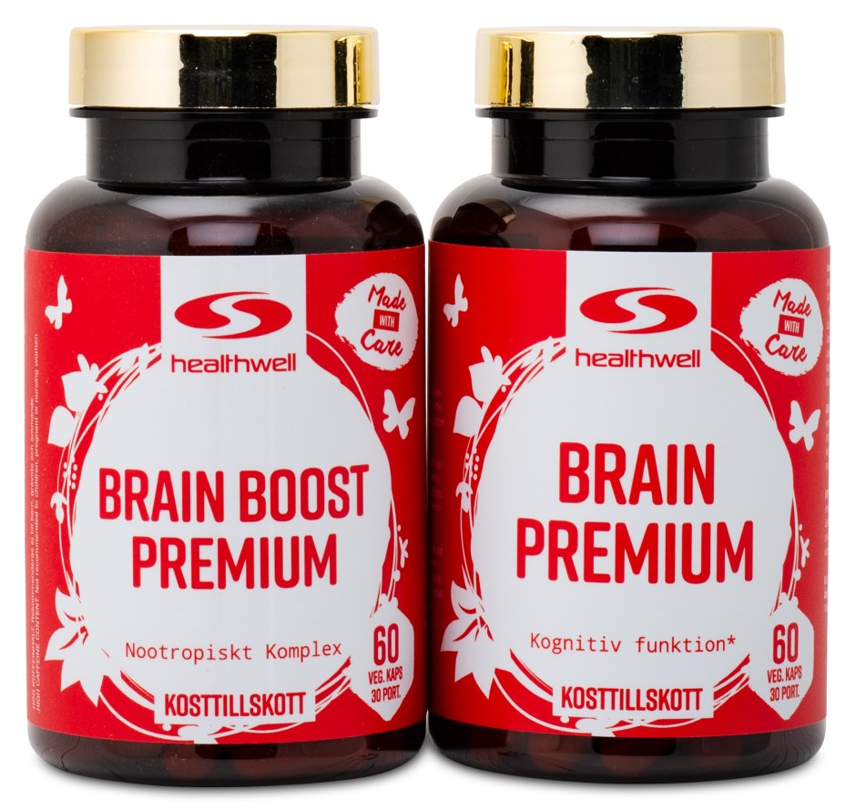 Miniatyrbild Healthwell Brain & Brain Boost Premium Paket, Paket