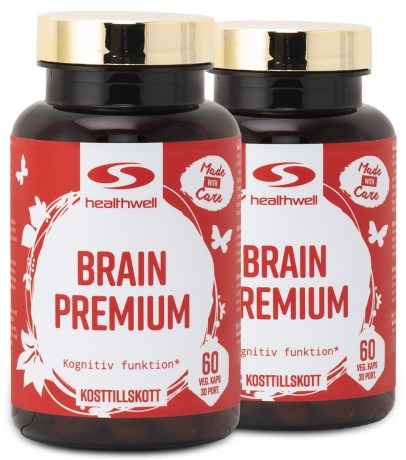 Miniatyrbild Healthwell Brain Premium, 120 kaps