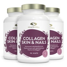Miniatyrbild Healthwell Collagen Skin & Nails, 270 kaps