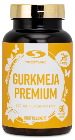Miniatyrbild Healthwell Gurkmeja Premium, 60 kaps