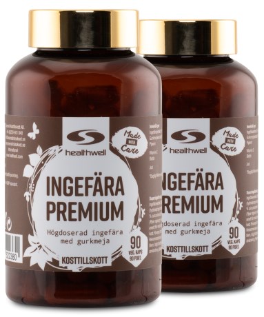 Miniatyrbild Healthwell Ingefra Premium, 180 kaps