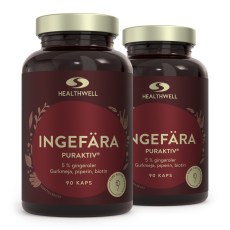 Miniatyrbild Healthwell Ingef�ra Puraktiv, 180 kaps