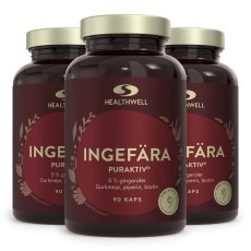 Miniatyrbild Healthwell Ingef�ra Puraktiv, 270 kaps