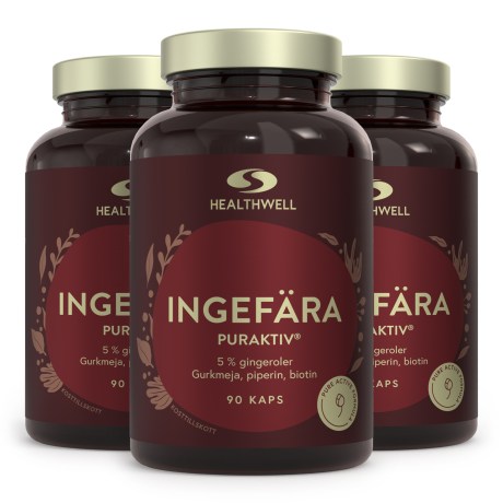 Miniatyrbild Healthwell Ingef�ra Puraktiv, 270 kaps