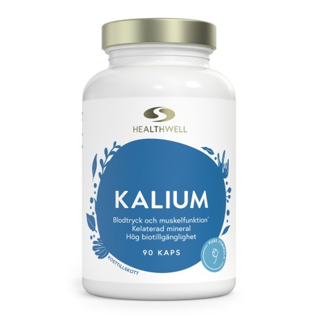 Miniatyrbild Healthwell Kalium, 90 kaps
