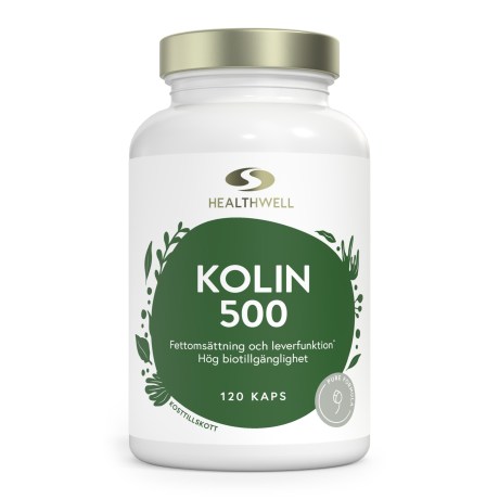 Miniatyrbild Healthwell Kolin 500, 120 kaps
