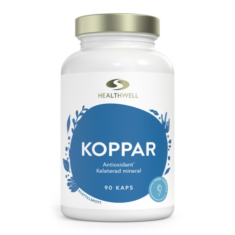 Miniatyrbild Healthwell Koppar, 90 kaps