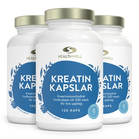 Miniatyrbild Healthwell Kreatin Kapslar, 360 kaps