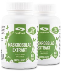Miniatyrbild Healthwell Maskrosblad Extrakt, 120 kaps
