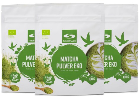 Miniatyrbild Healthwell Matcha Pulver EKO, 300 g