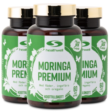 Miniatyrbild Healthwell Moringa Premium, 180 kaps