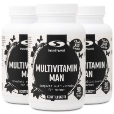 Miniatyrbild Healthwell Multivitamin Man, 270 kaps